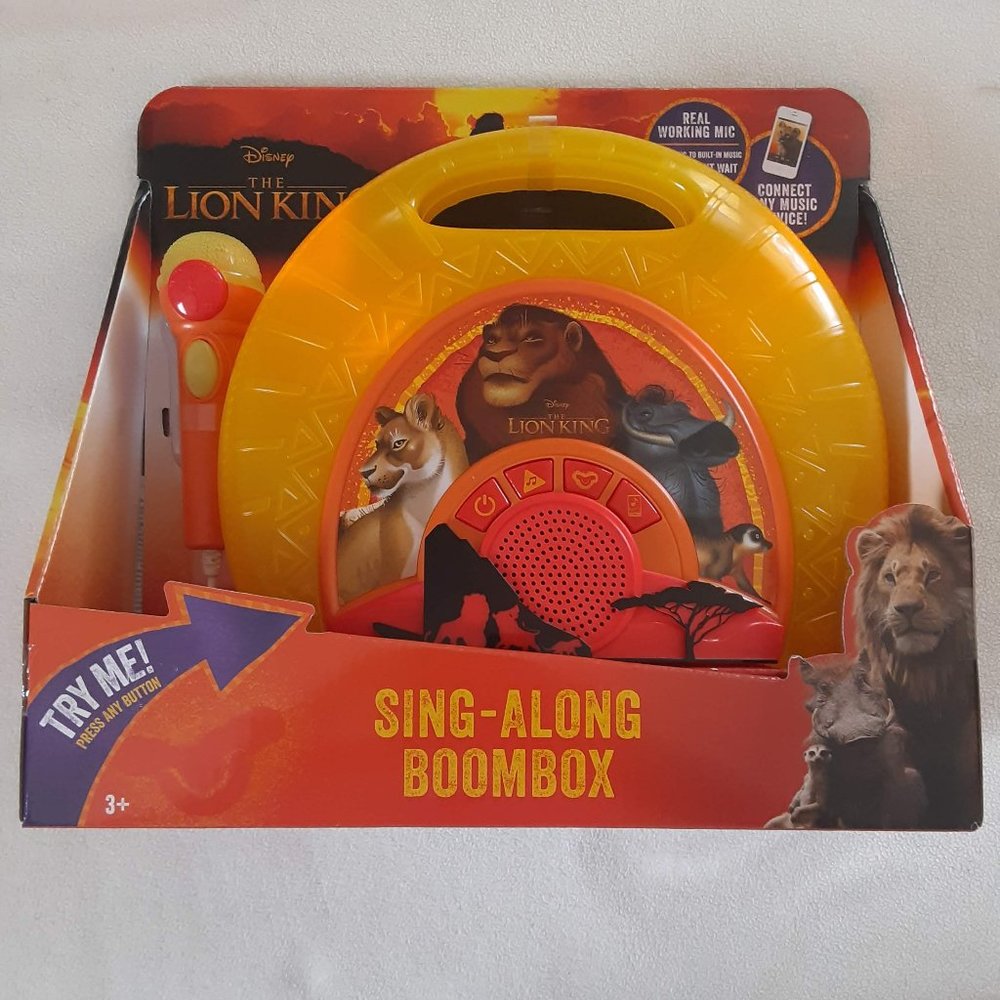The Lion King boombox